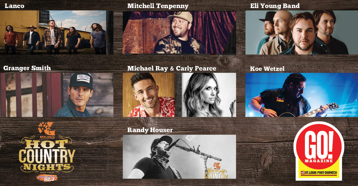 Go! Magazine Hot Country Nights GIVEAWAY