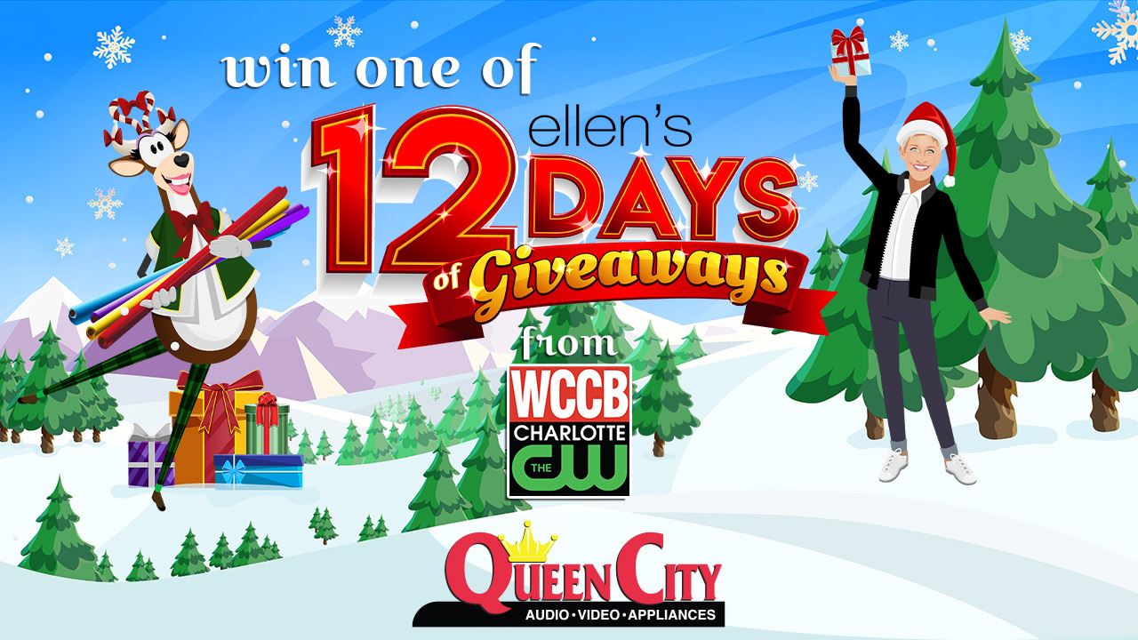 Ellens Christmas Giveaway 2022 Win One Of Ellen's 12 Days Of Giveaways! - Wccb Charlotte's Cw