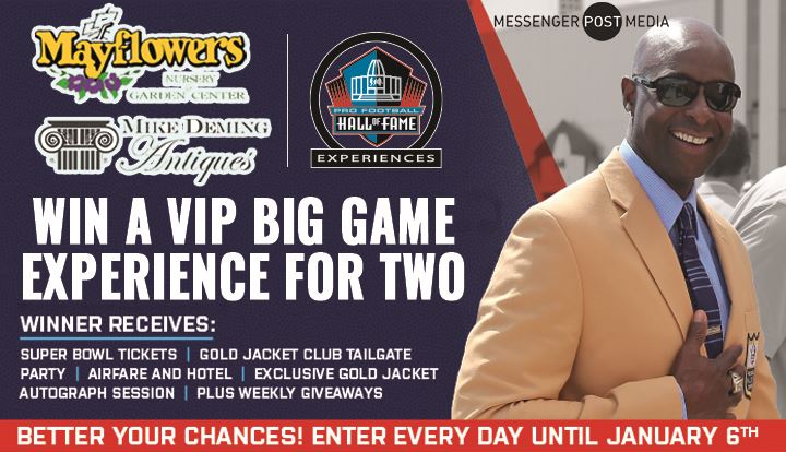 Pro Football Hall of Fame VIP Big Game Sweepstakes 2020