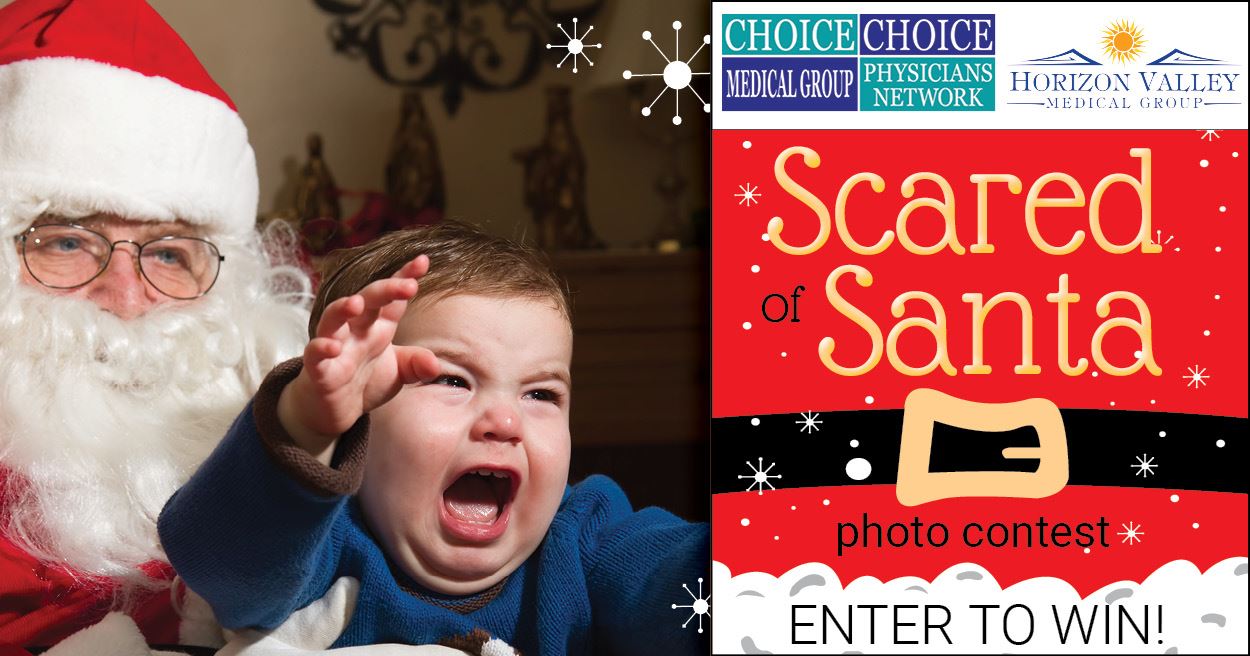 Scared of Santa Photo Contest