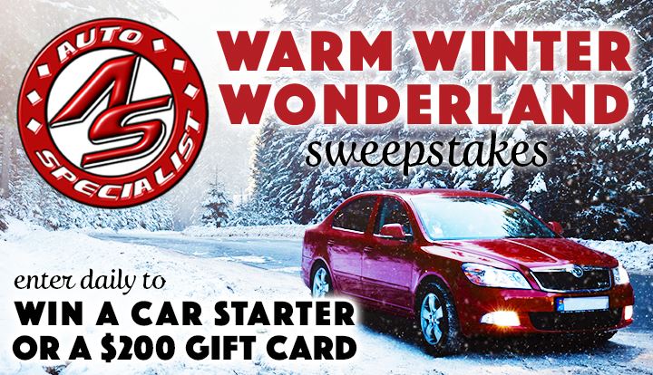 Warm Winter Wonderland Sweepstakes