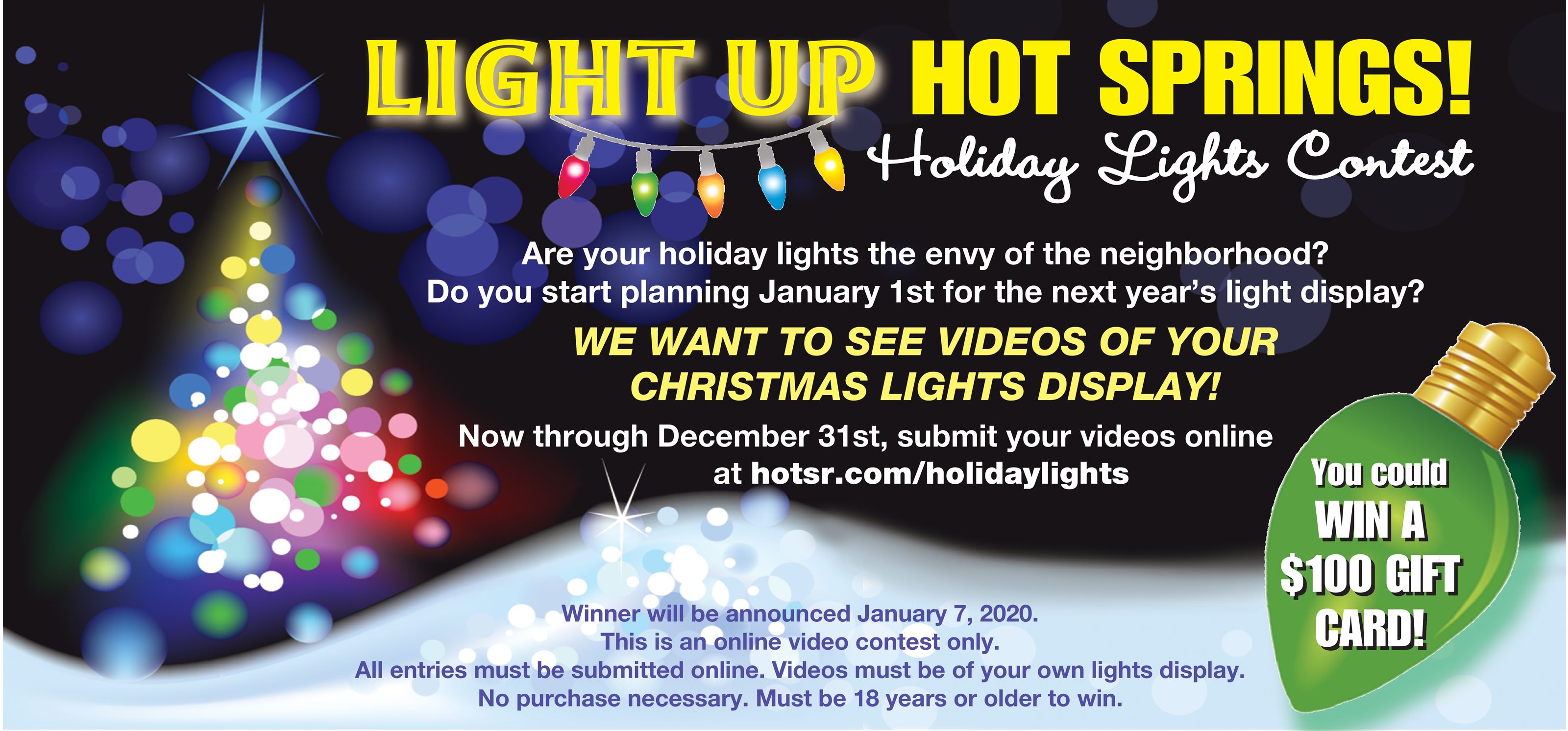 Light Up Hot Springs — Christmas Lights Video Contest | Hot Springs  Sentinel Record