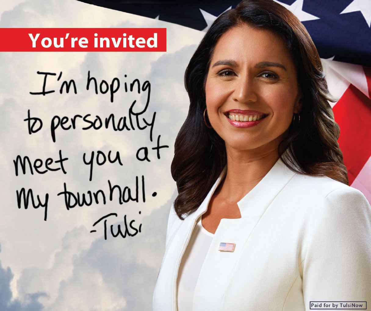 Tulsi Gabbard Town Hall In Epsom