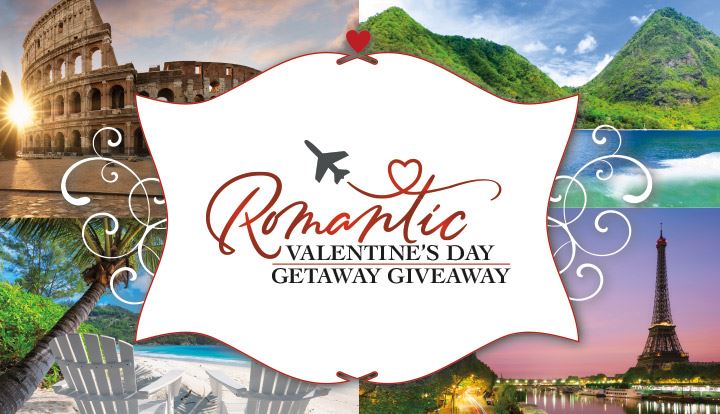 The Romantic Valentine’s Day Getaway Giveaway