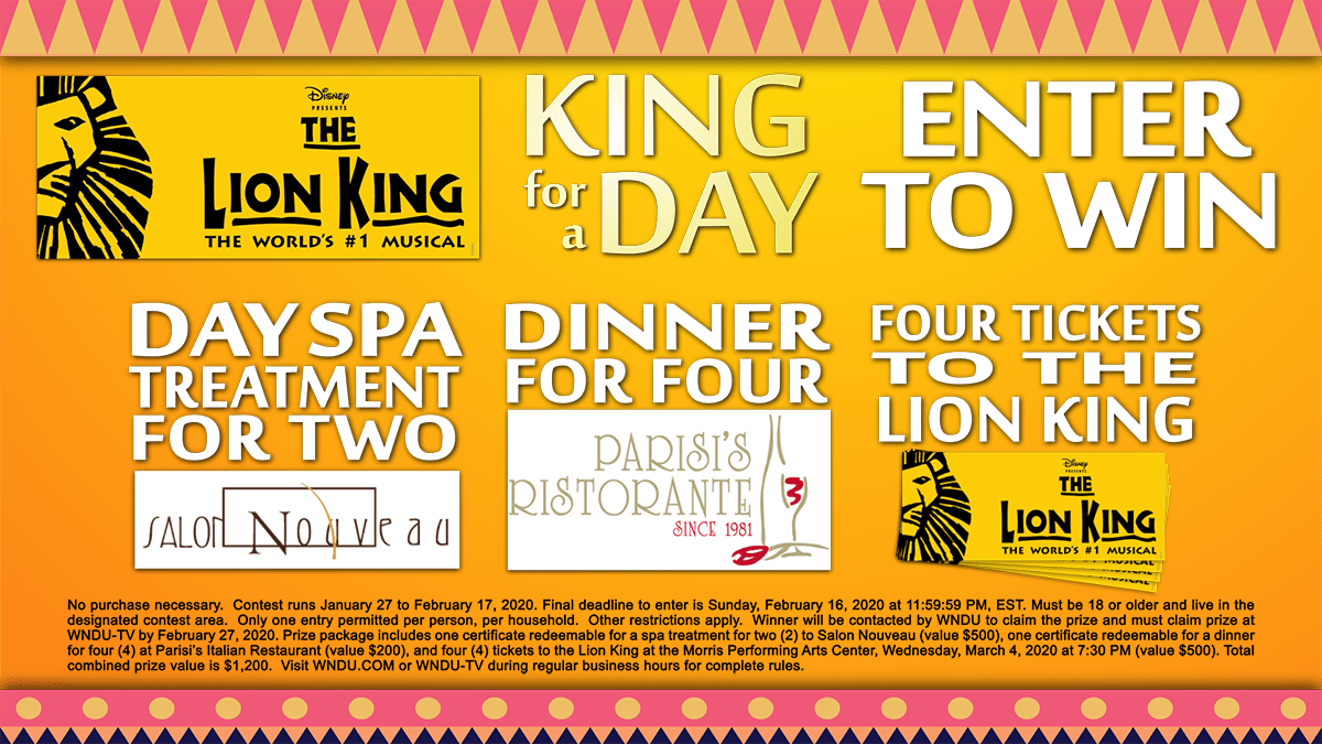 lion king day tickets