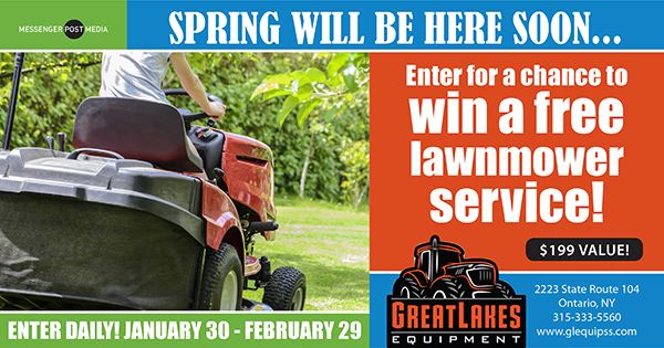 Great Lakes Equipment Lawnmower Service Giveaway