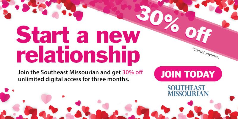 Save 30% a digital subscription to the Southeast Missourian.