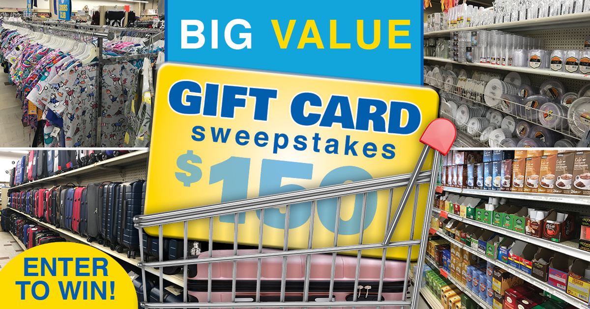 Big Value Outlet Sweepstakes Contests and Promotions