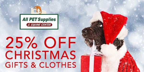 25% OFF CHRISTMAS GIFTS & CLOTHES