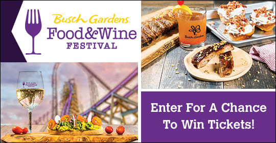 Win Tickets To The Food Wine Festival At Busch Gardens