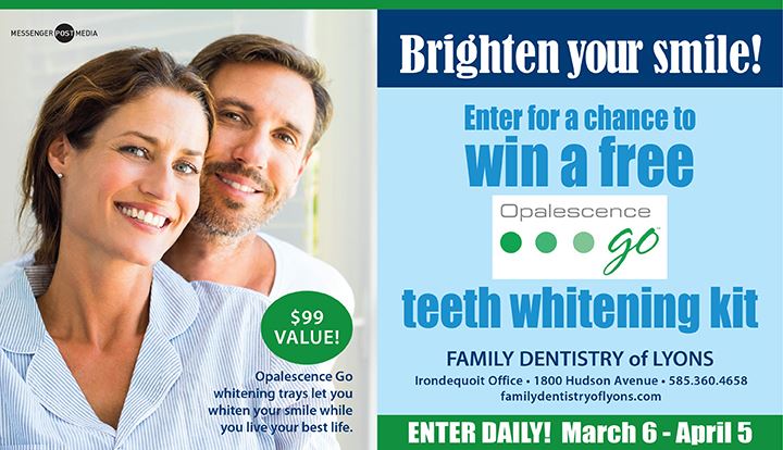 Opalescence Go Whitening Kit Sweepstakes