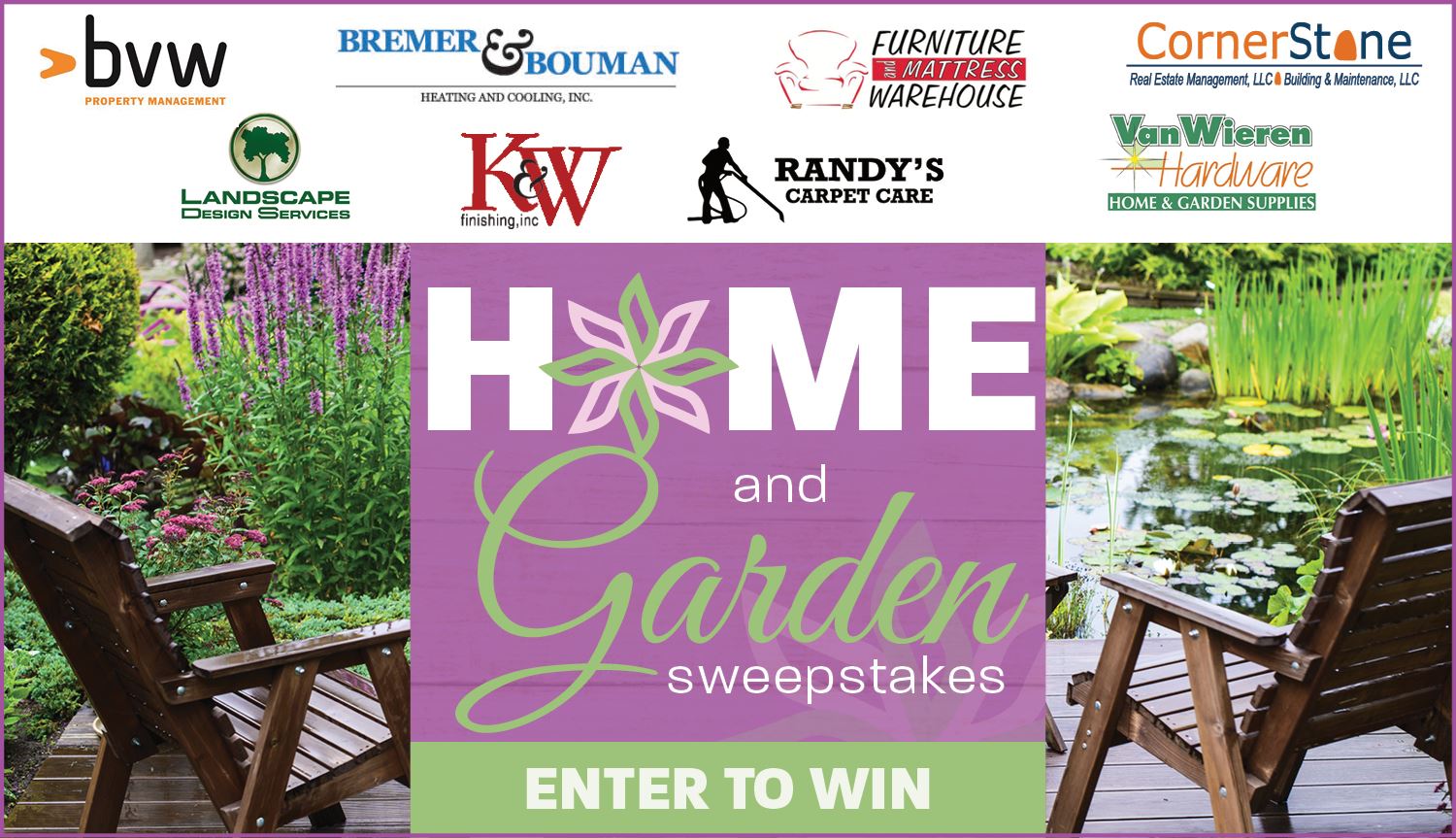 Home Garden Sweepstakes Contests And Promotions Holland