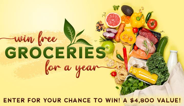 Win Free Groceries for a Year Sweepstakes