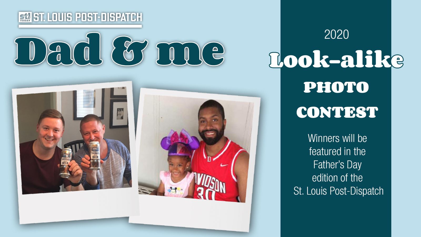 St. Louis Post-Dispatch 📷 Dad & Me Look-alike Photo Contest | stltoday.com