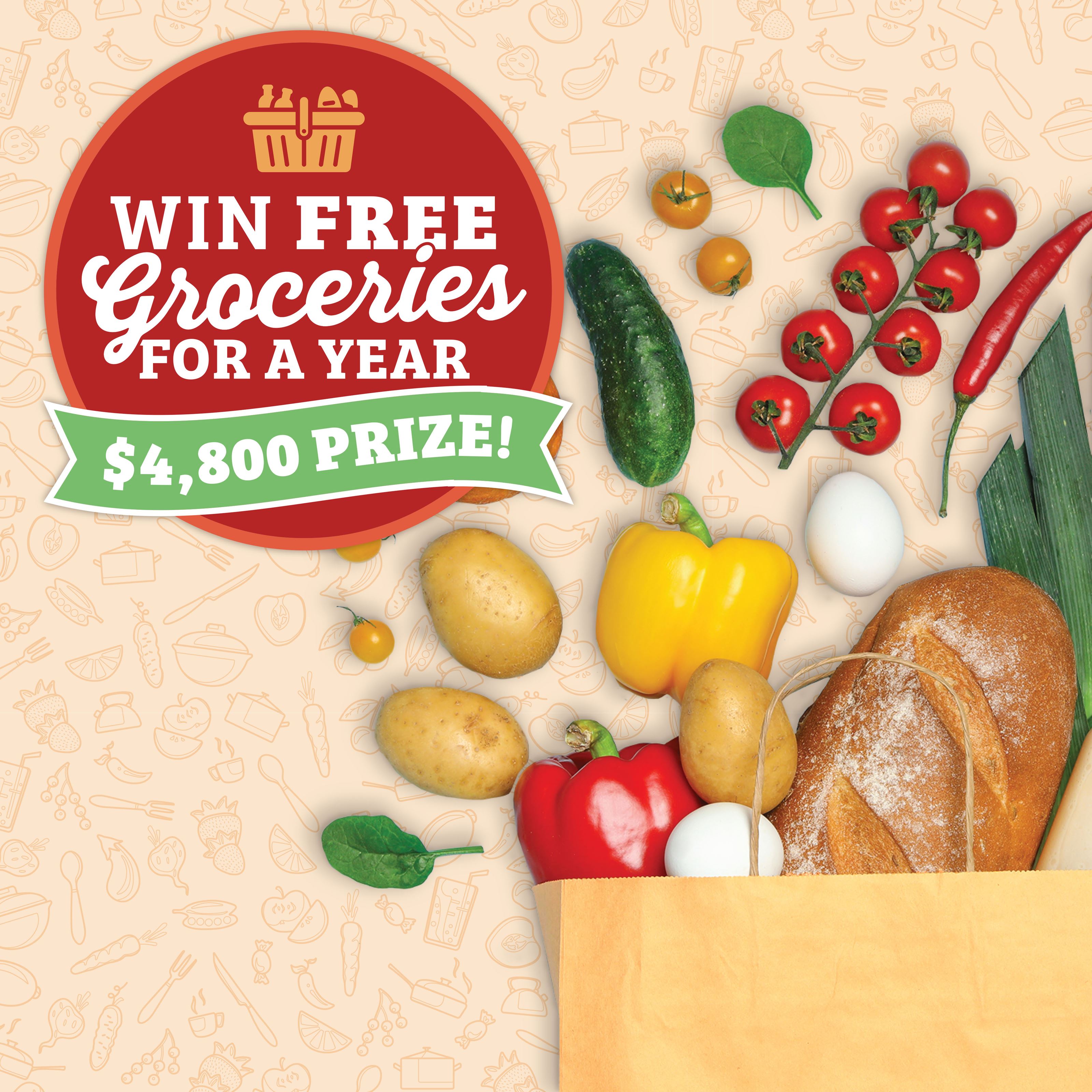 Groceries For A Year Sweepstakes