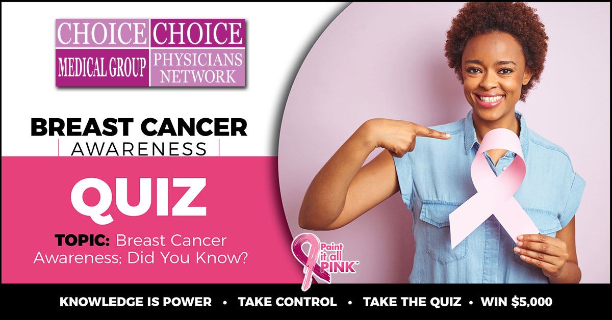 Paint it All Pink - Breast Cancer Awareness Trivia