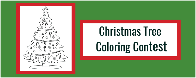 Christmas Tree Coloring Contest