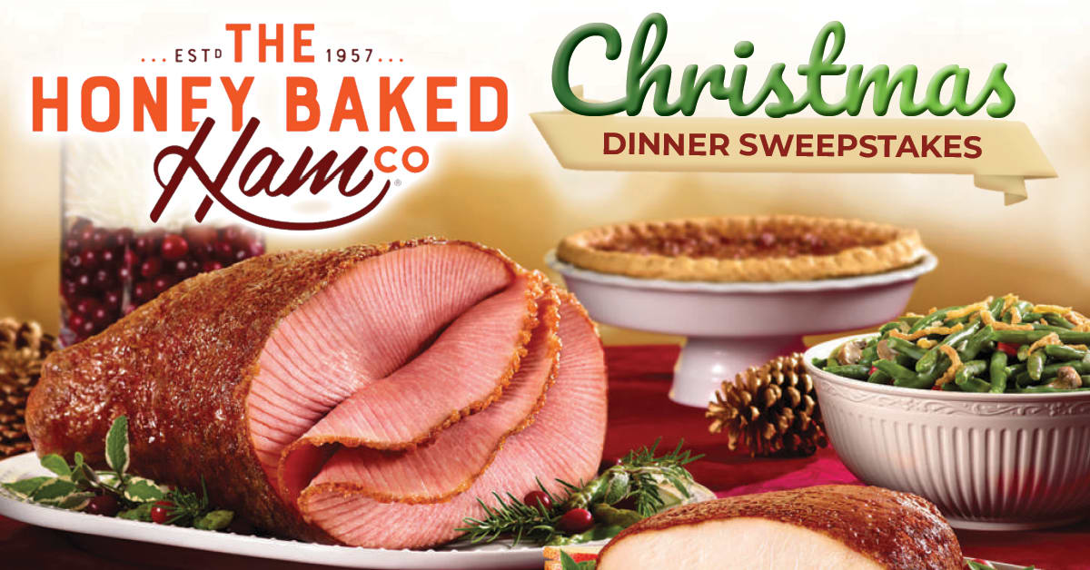 HoneyBaked Ham Christmas Dinner Sweepstakes 2020