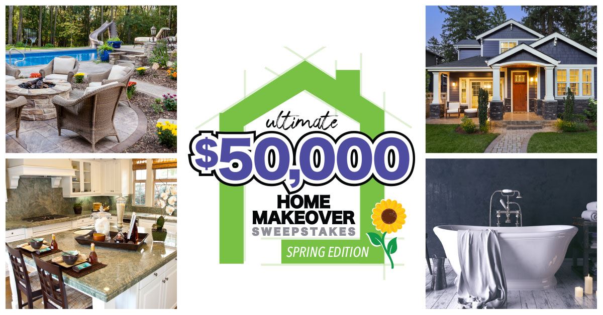 2021 Ultimate Spring Home Makeover Sweepstakes 2