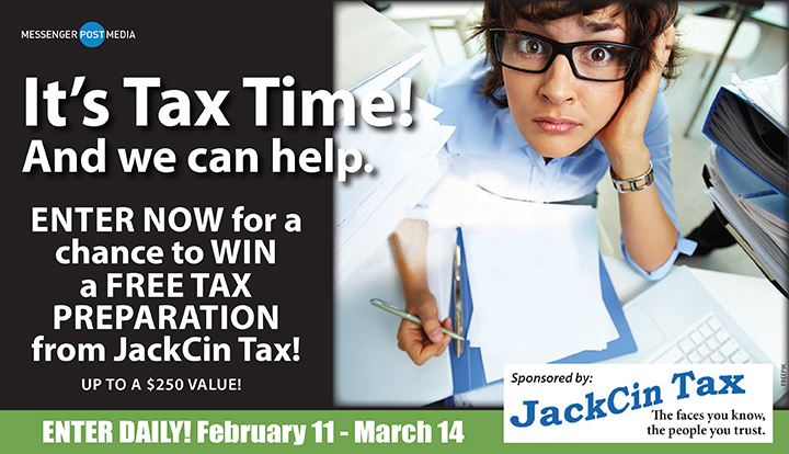 JackCin Tax Free Tax Preparation Giveaway