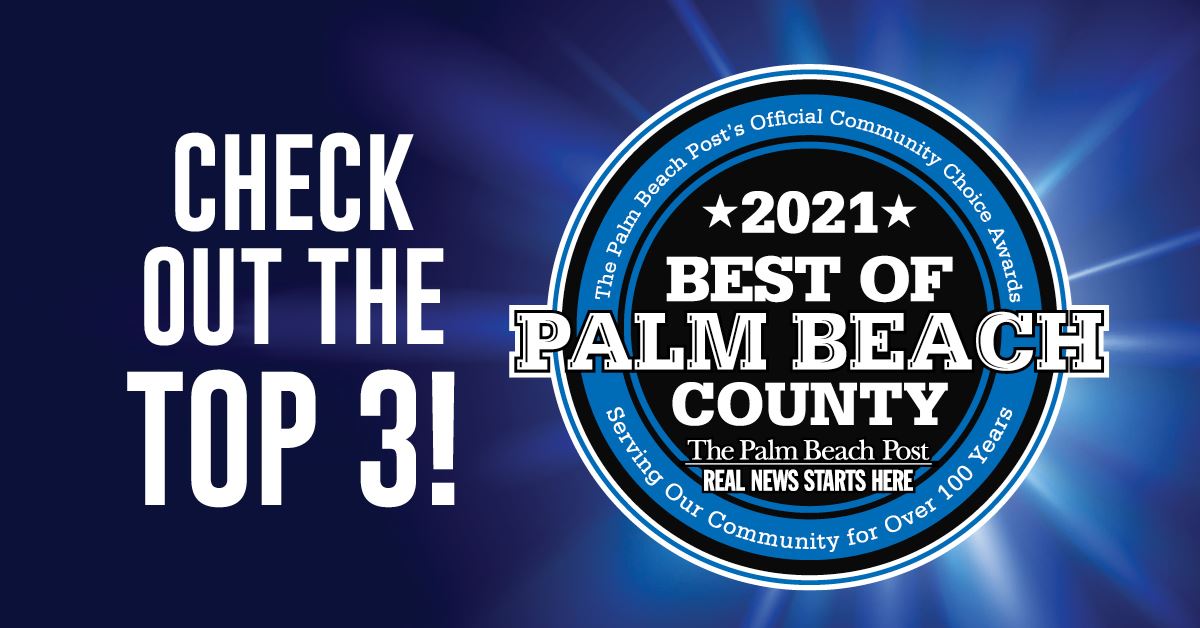 Best of Palm Beach County 2021 Top 3t