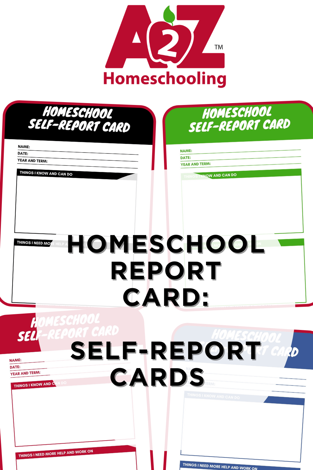 Homeschool Report Card Templates  A22Z Homeschooling With Homeschool Report Card Template