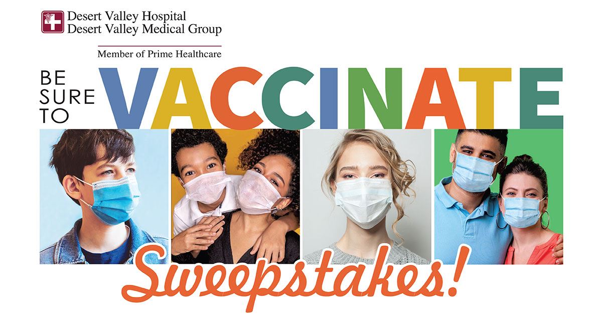 Be Sure to Vaccinate Sweepstakes
