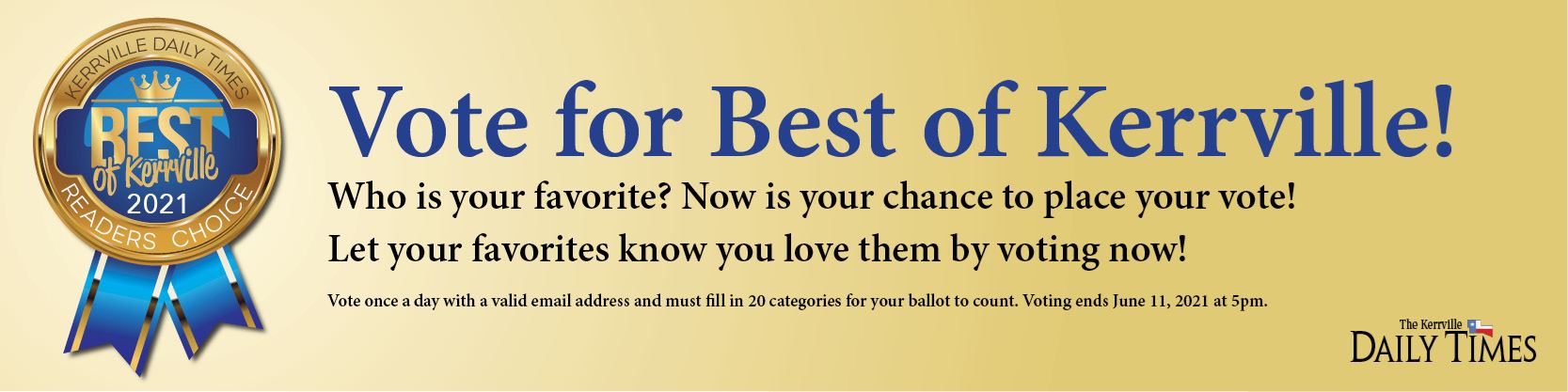 Reader S Choice Ballot Dailytimes Com