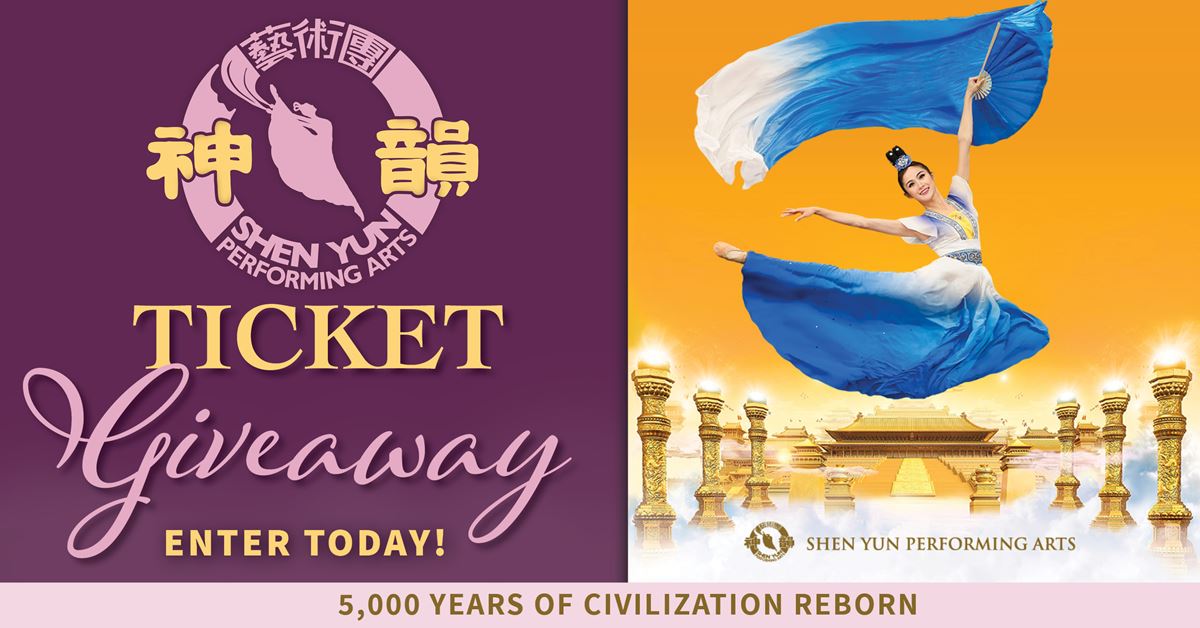 Shen Yun Ticket Givewaway 2021