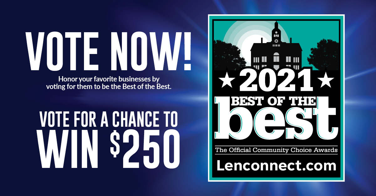 Vote in the 2021 Best of Lenawee ballot!