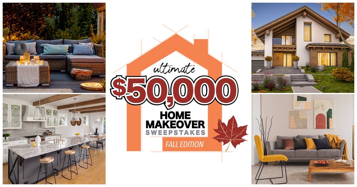 2021 Ultimate Fall Home Makeover Sweepstakes