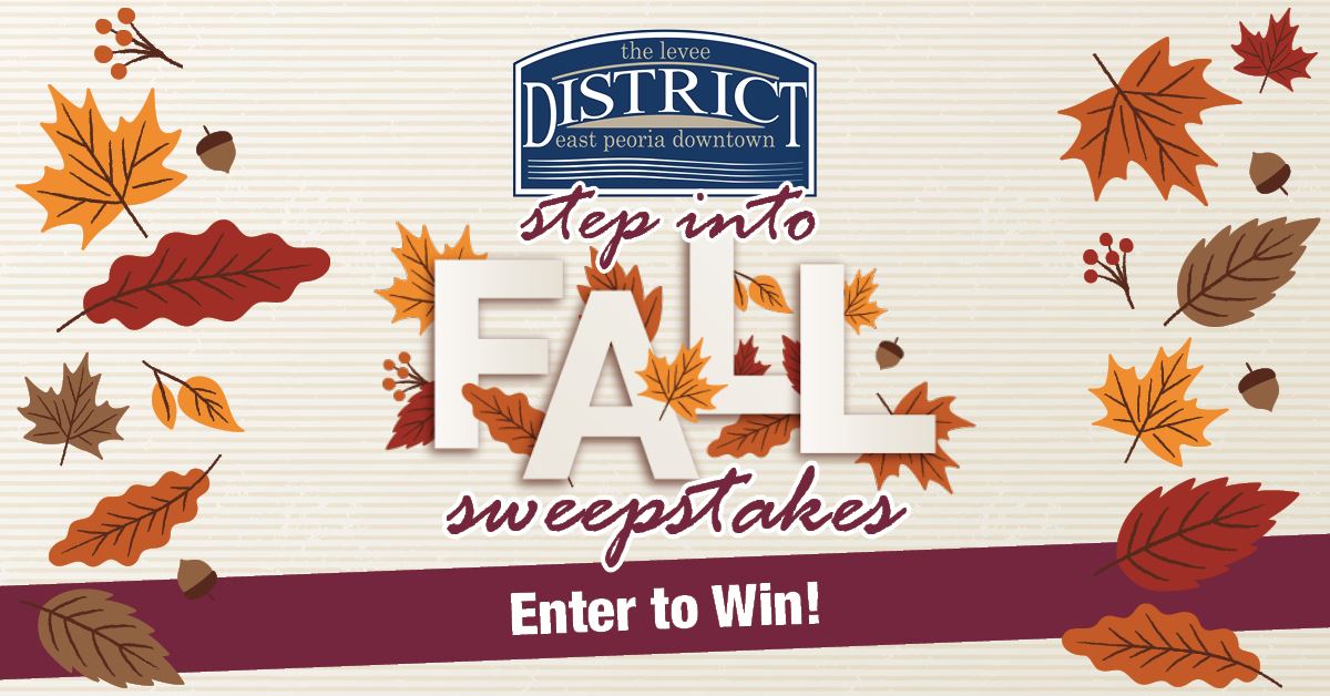 The Levee District's Step Into Fall Sweepstakes