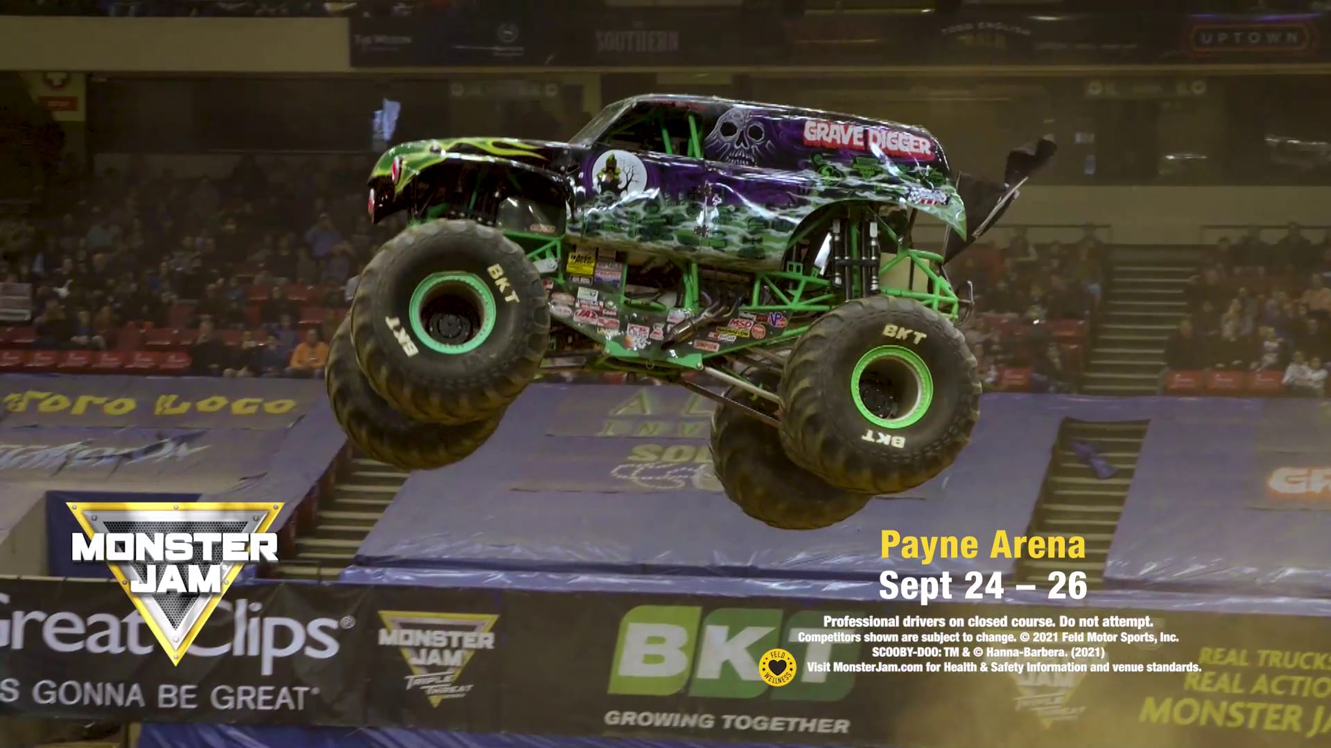 Monster Jam 2021 trucks, drivers