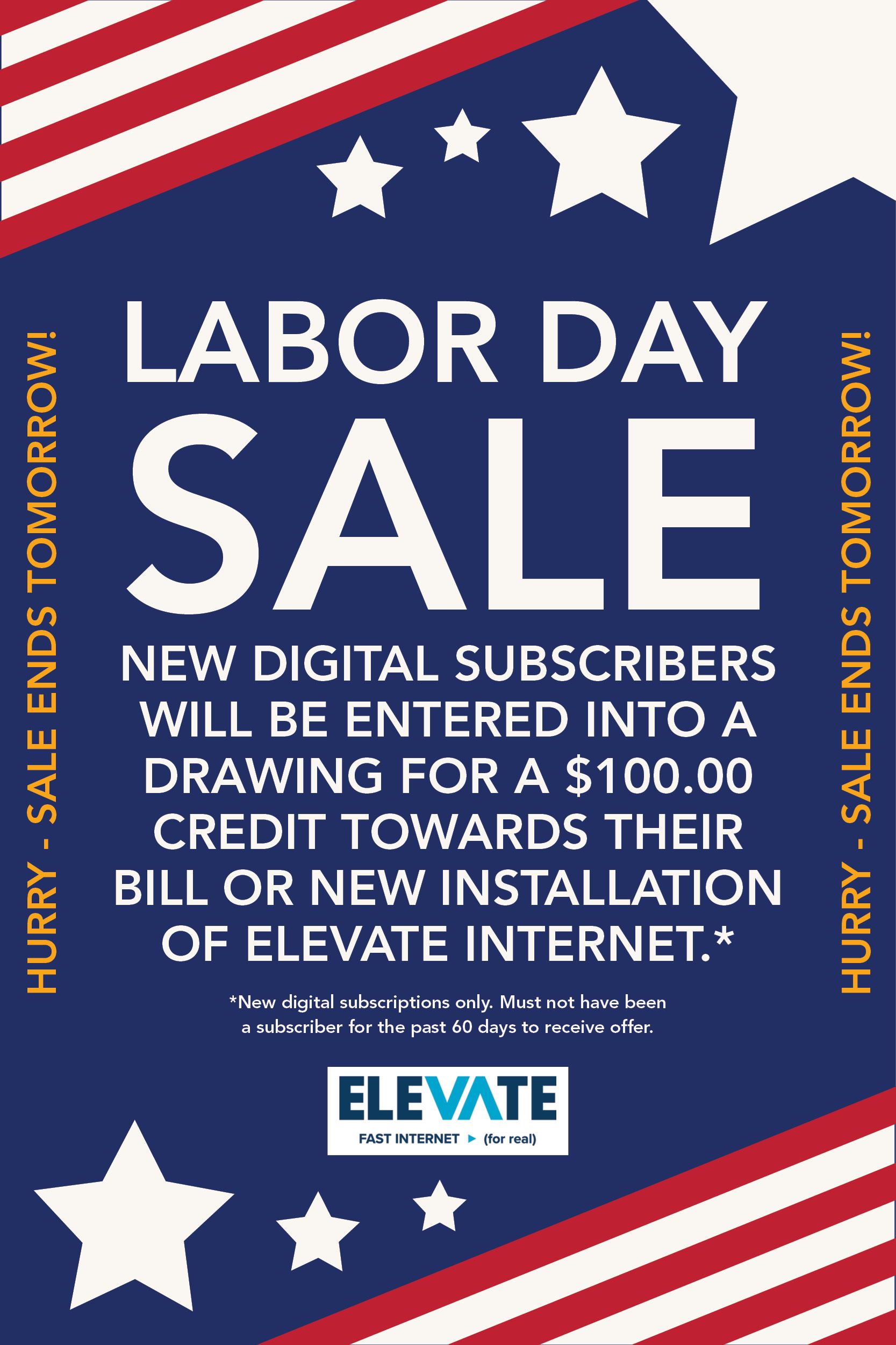 Labor Day Offer