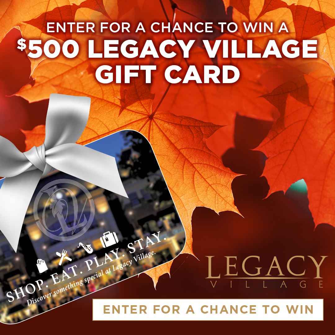Legacy Village Fall Giveaway