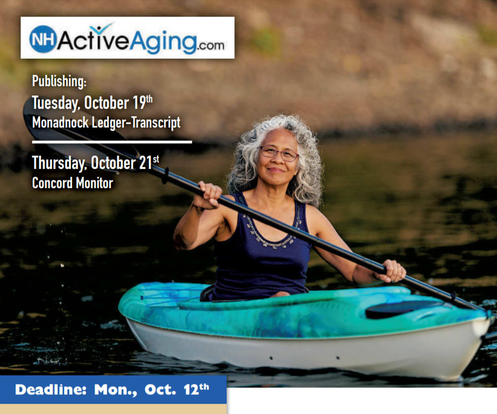 NH Active Aging Deadline and publishing dates