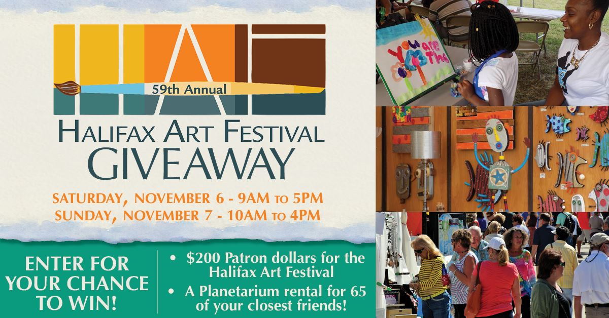 Halifax Art Festival Giveaway