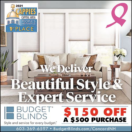 Save $150 off a $500 purchase with Budget Blinds