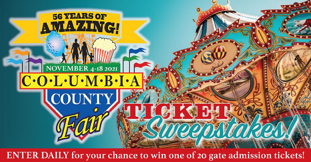 Columbia County Fair Ticket Sweepstakes
