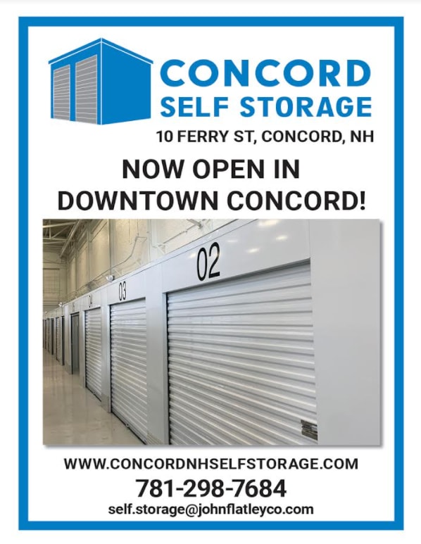 Concord Storage Now Open in Downtown Concord!