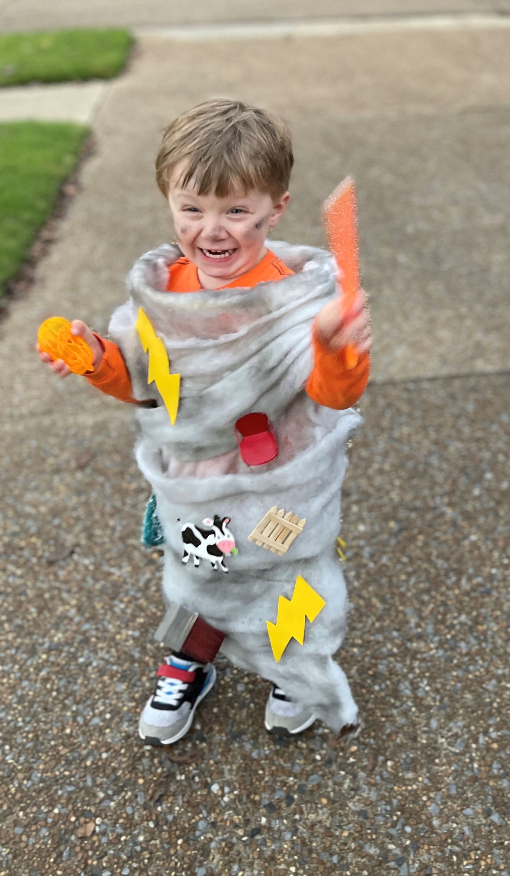 DIY Tornado Costume