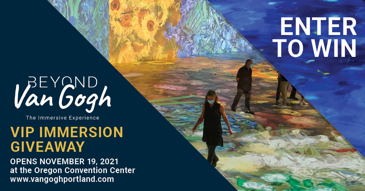 Beyond Van Gogh VIP Immersion Giveaway