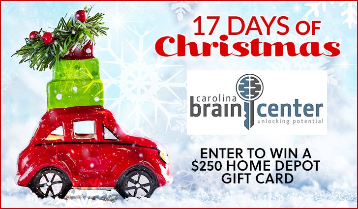 Cbs Christmas Giveaway 2022 17 Days Of Christmas – Carolina Brain Center | Cbs 17
