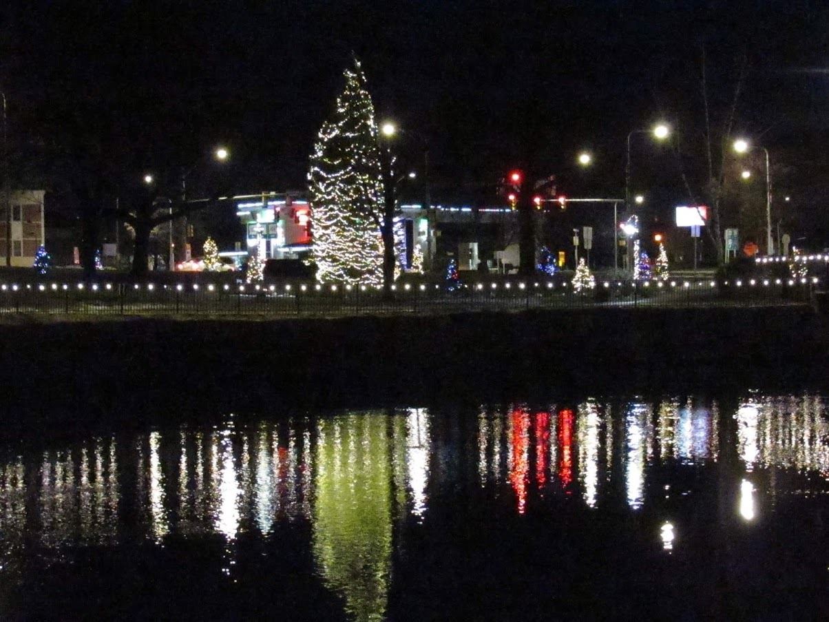 Waterfront Christmas Lights