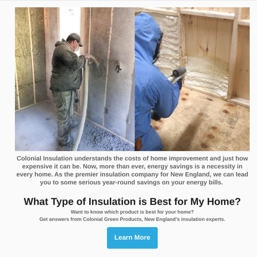 Learn more about Colonial Insulation