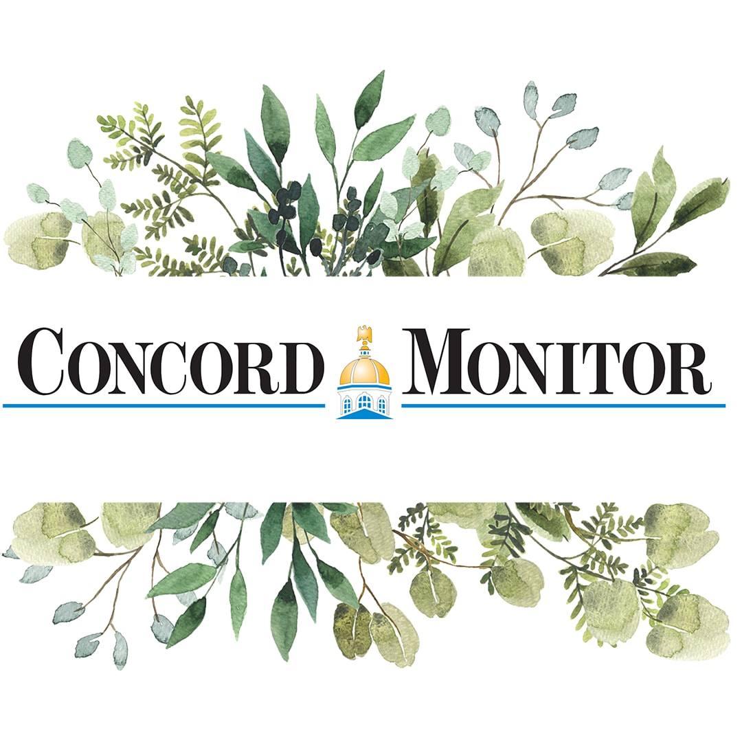 Concord Monitor logo with flowers for Bridal Guide