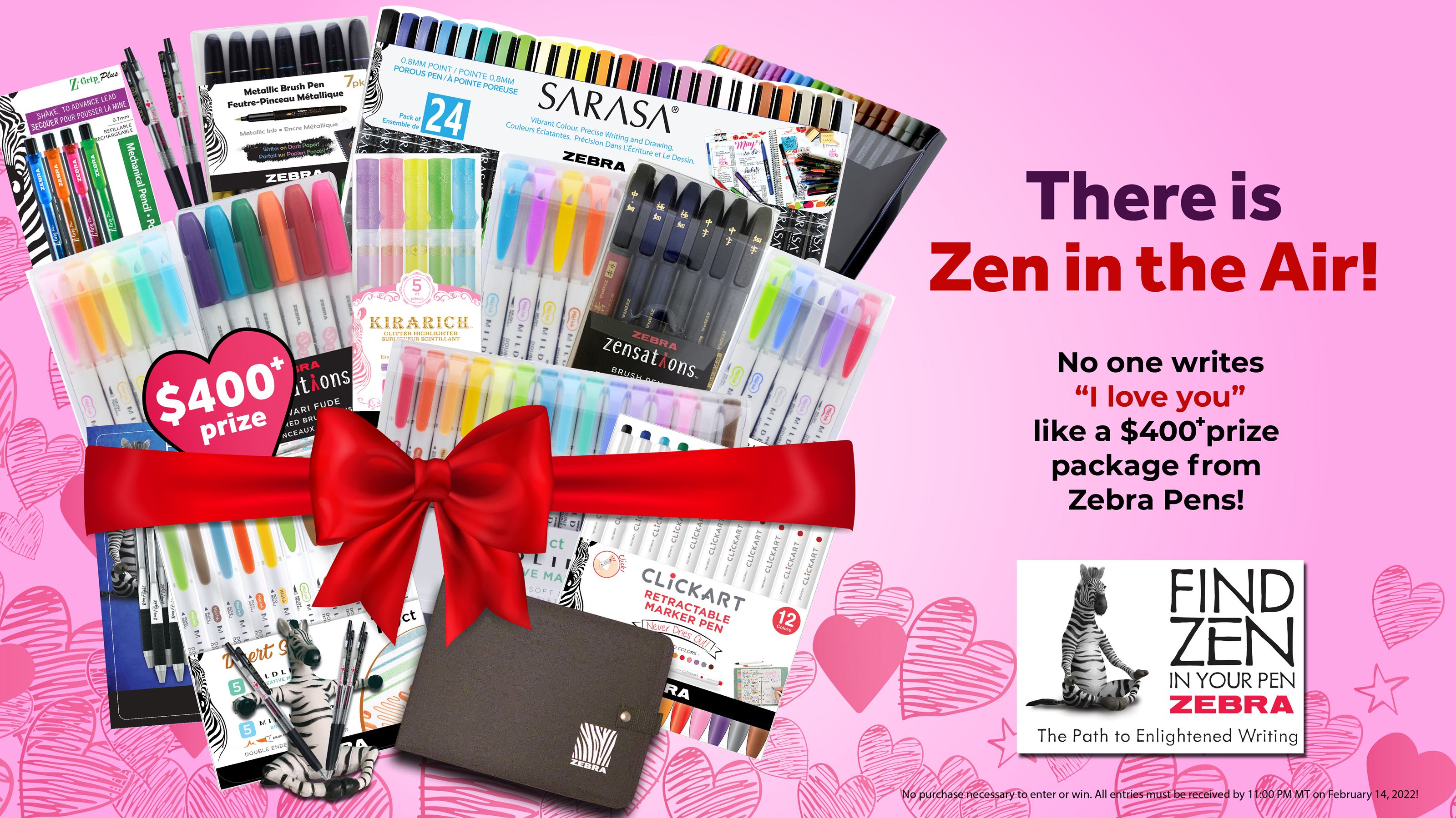 Zebra Funwari Brush Pen Set 6/Pkg Assorted Colors
