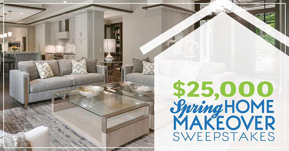 2022 Spring Home Makeover Sweepstakes 2