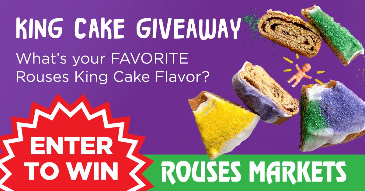 2022 Favorite Rouses King Cake Flavor