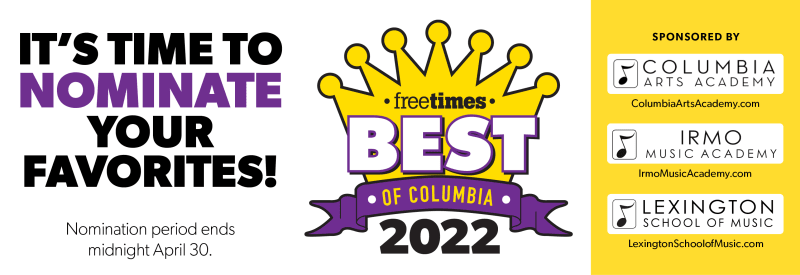 Best of Columbia Nominations 2022